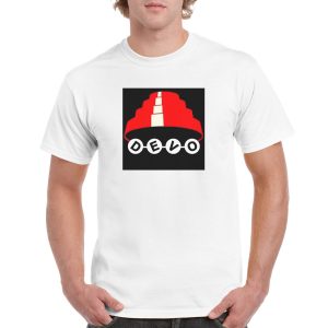 Devo 'Energy Dome' Logo T-Shirt (White)
