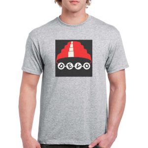 Devo 'Energy Dome' Logo T-Shirt (Grey)