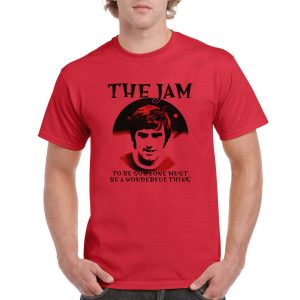 The Jam ‘George Best’ – T-Shirt (Manchester United Legend – Red)