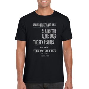 Sex Pistols ‘Lesser Free Trade Hall’ Tour T-Shirt (Black)