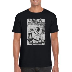 Adam And The Ants ‘Royal College Of Art’ Poster T-Shirt (Black)